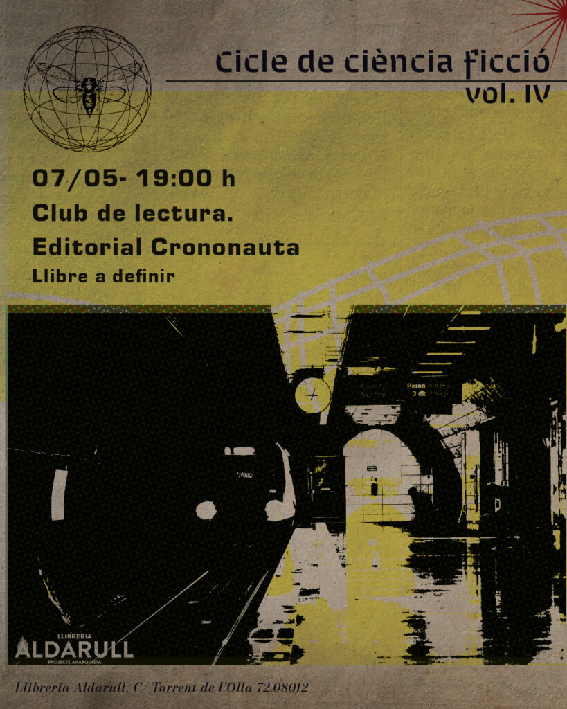 Cartell del 7 de maig del cicle de ciència ficció